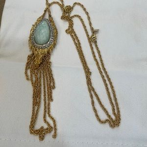 Alexis Bittar tassel necklace